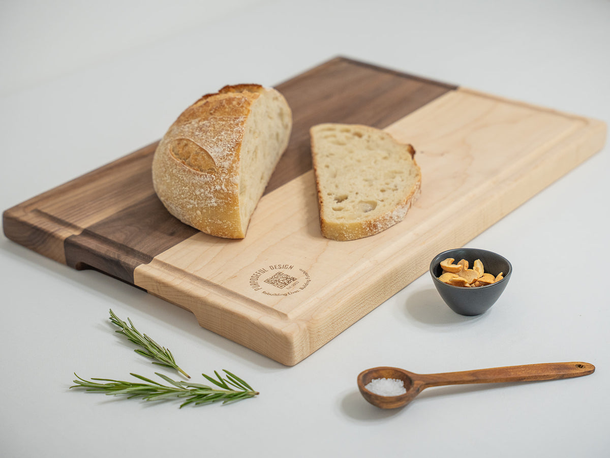 Cutting Board Walnut/Maple - Juice Groove